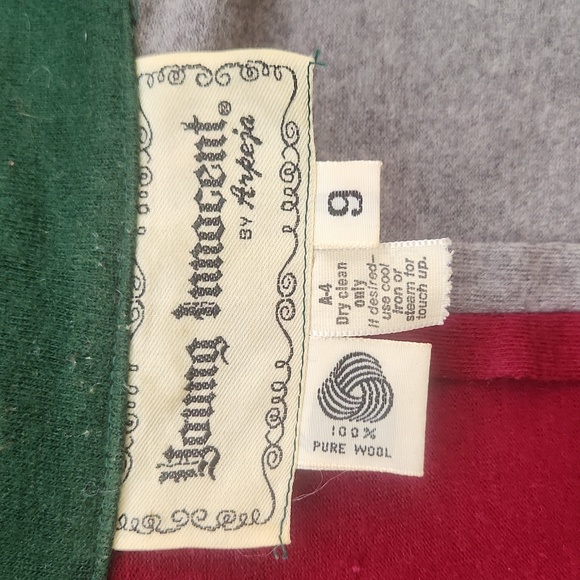 Young Innocent by Arpeja Wool 70s Vintage Button down - Picture 6 of 8